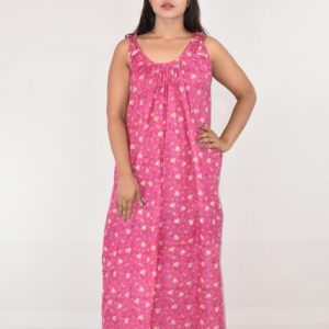 Purple Ribbon Maxi Nighty