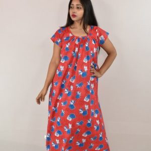 Red Maxi Nighty