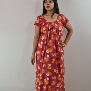 Maroon Maxi Nighty