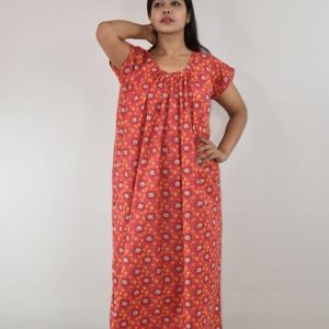 Maroon Maxi Nighty