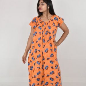 Orange Maxi nighty