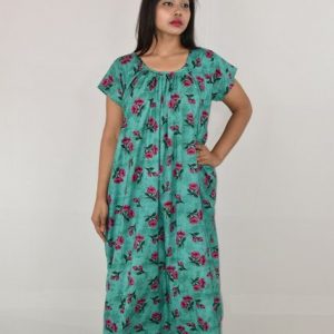 Sea Green Maxi Nighty