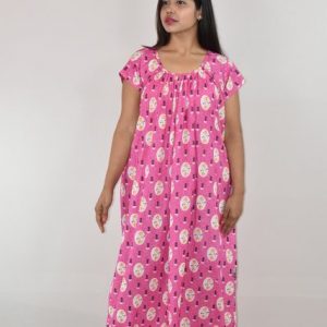 Pink Maxi Nighty