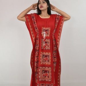 Gujri Red Kaftan