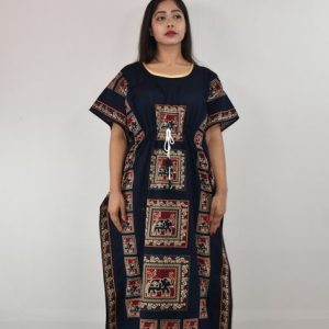 Gujri Blue Kaftan