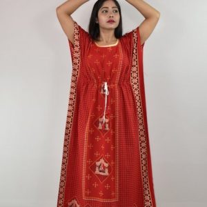 Gujri Red Kaftan