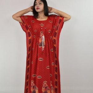 Gujri Red Kaftan