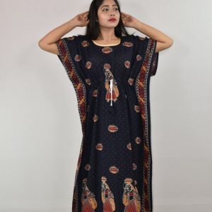 Gujri Blue Kaftan