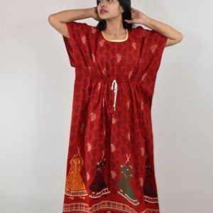 Gujri Red Kaftan