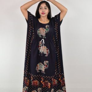 Gujri Blue Kaftan