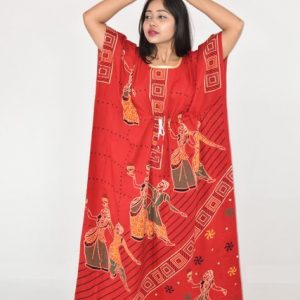Gujri Red Kaftan