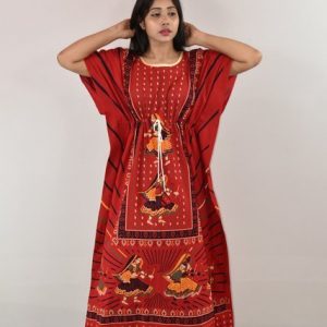 Gujri Red Kaftan
