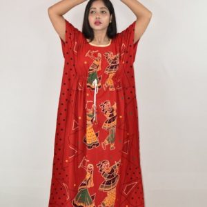Gujri Red Kaftan
