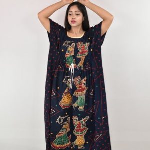 Gujri Blue Kaftan