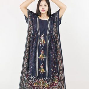 Gujri Blue Kaftan
