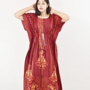 Gujri Maroon Kaftan