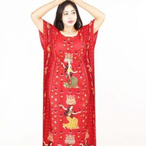 Gujri Matka Red Kaftan