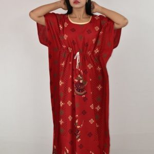 Gujri Red Kaftan