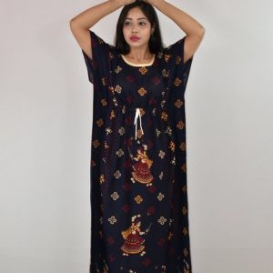 Gujri Blue Kaftan