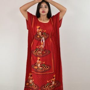 Gujri Red Kaftan