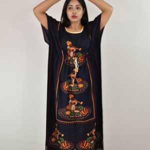 Gujri Blue Kaftan