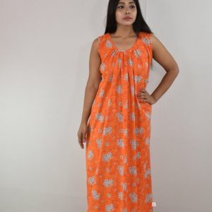 Orange Maxi Nighty
