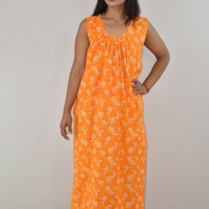 yellow Maxi Nighty