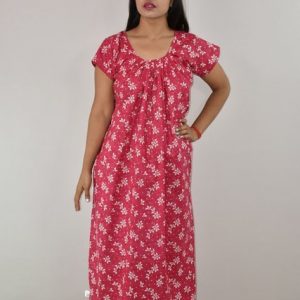 Maroon Maxi Nighty
