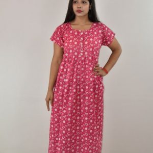 Pink Maxi Nighty