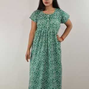 Green Maxi Nighty