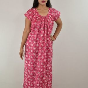 Maroon Maxi Nighty