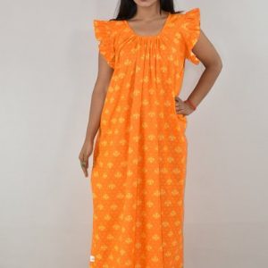 yellow Maxi Nighty