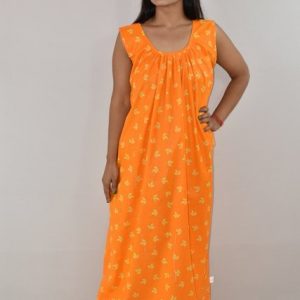 Orange Maxi Nighty
