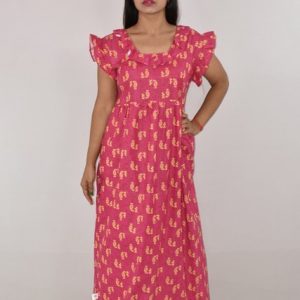 Pink Maxi Nighty