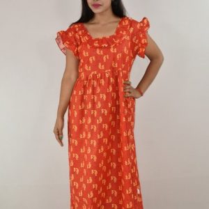 Red Maxi Nighty