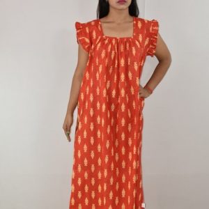 Red Maxi Nighty