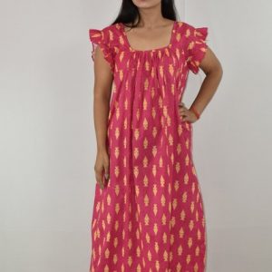 Pink Maxi Nighty