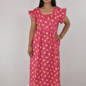 Pink Maxi Nighty