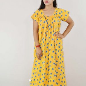 Yellow Cotton Maxi