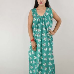 Green Cotton Maxi