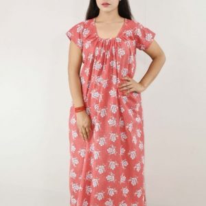 Red Cotton Maxi