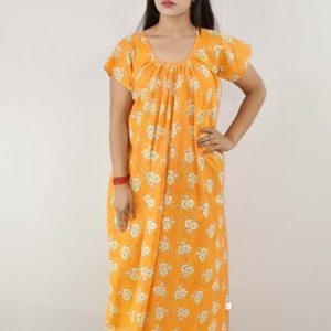 Yellow Cotton Maxi