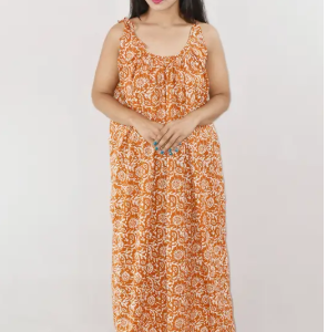 Yellow Ribbon Maxi Nighty
