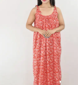 Red Ribbon Maxi Nighty