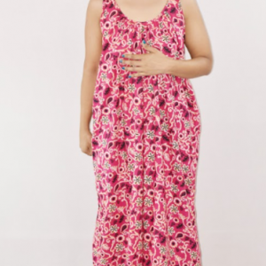 Pink Ribbon Maxi Nighty