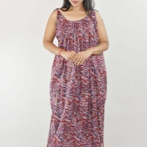 Red Ribbon Maxi Nighty