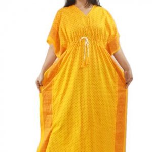 Yellow kaftan