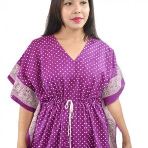 Purple kaftan
