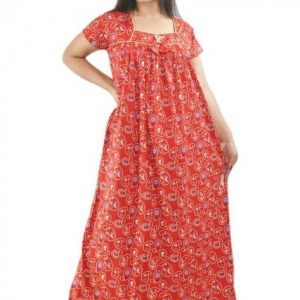 Red Square Neck Short Sleeve with chord