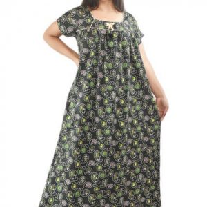 Green Square Neck Short Sleeve with chord